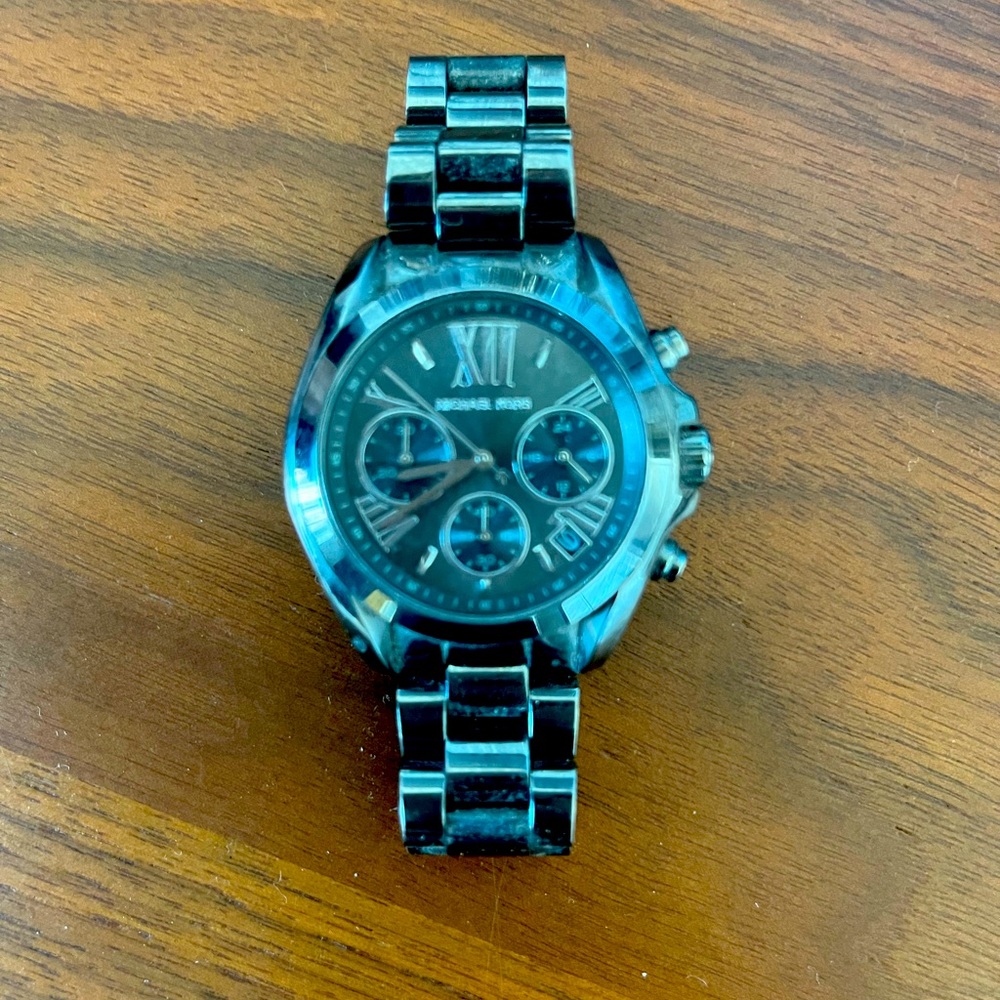 Beautiful MK Mini Watch Gunmetal